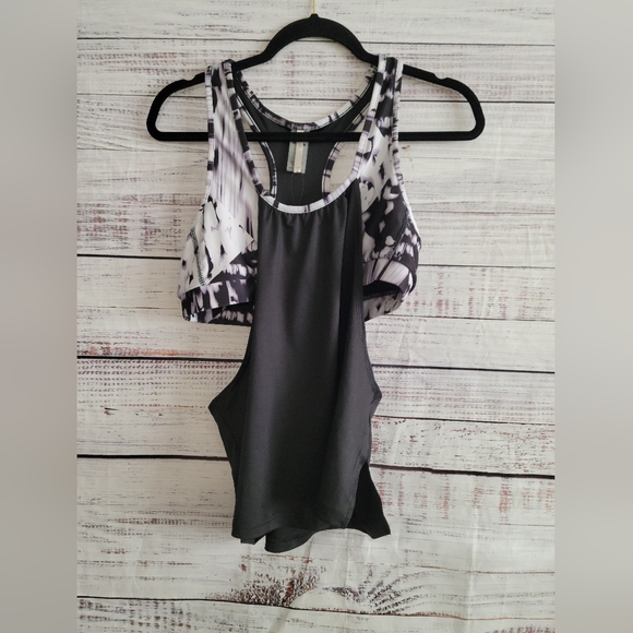 Mono B Tops - Mono B L Razor back cut out Bra Tank